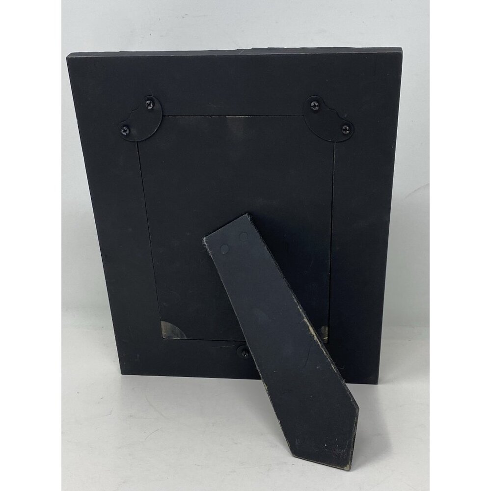 Pier 1 Imports Turquoise Mosaic Iridescent Glass Picture Frame For 5x7 Photo - Picture 10 of 16